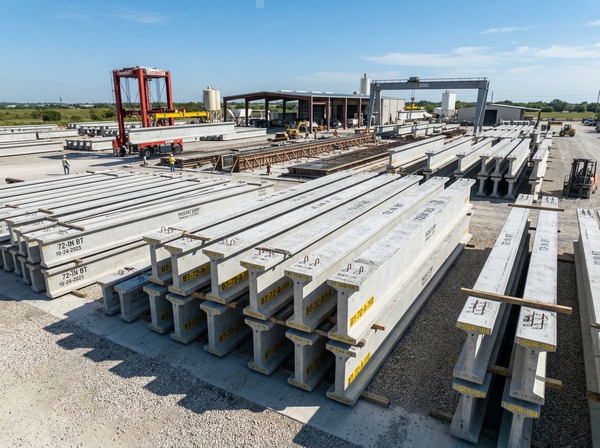 Prestressed Bridge Girders & Beams