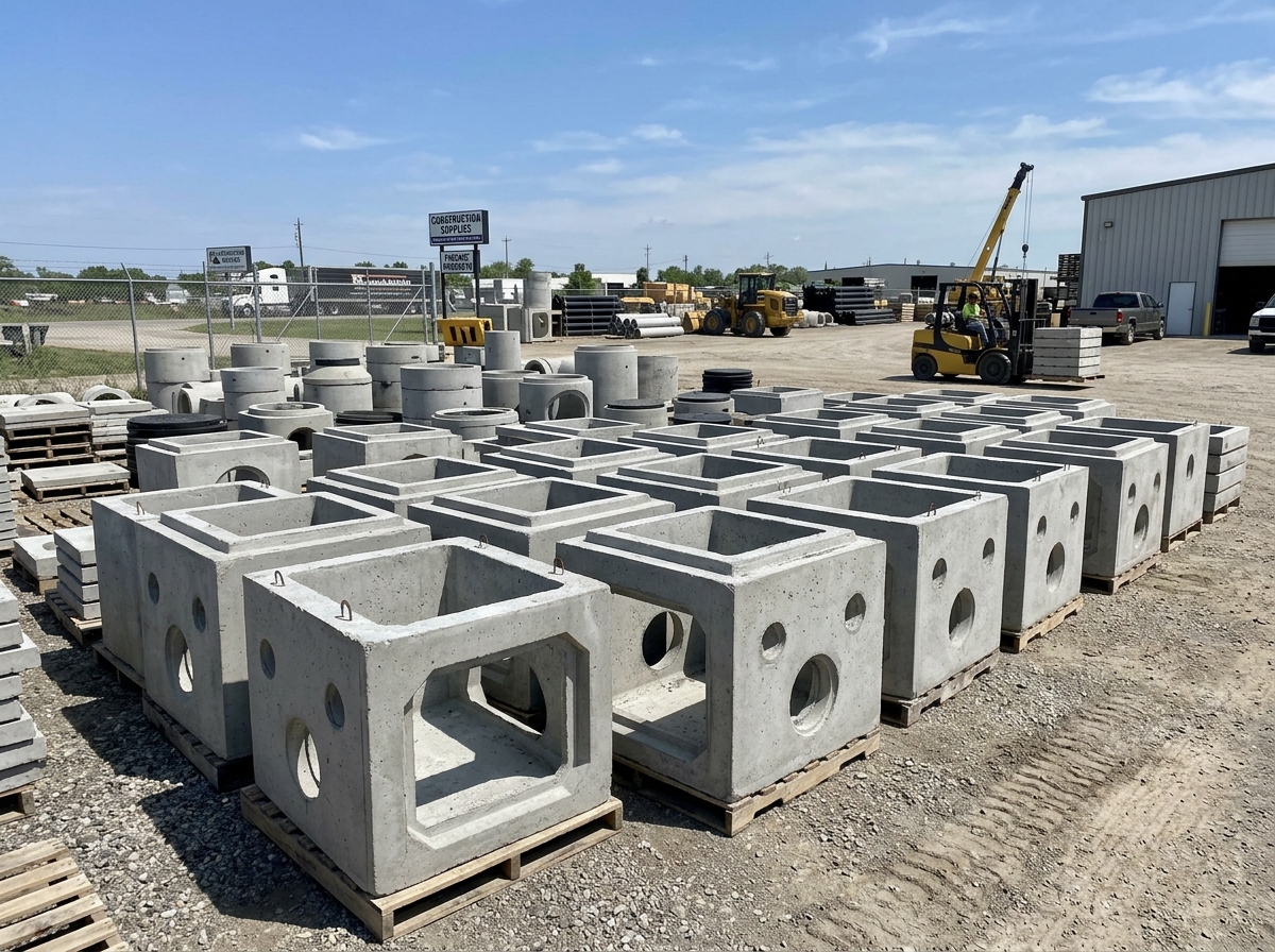 Precast Storm Inlets & Catch Basins